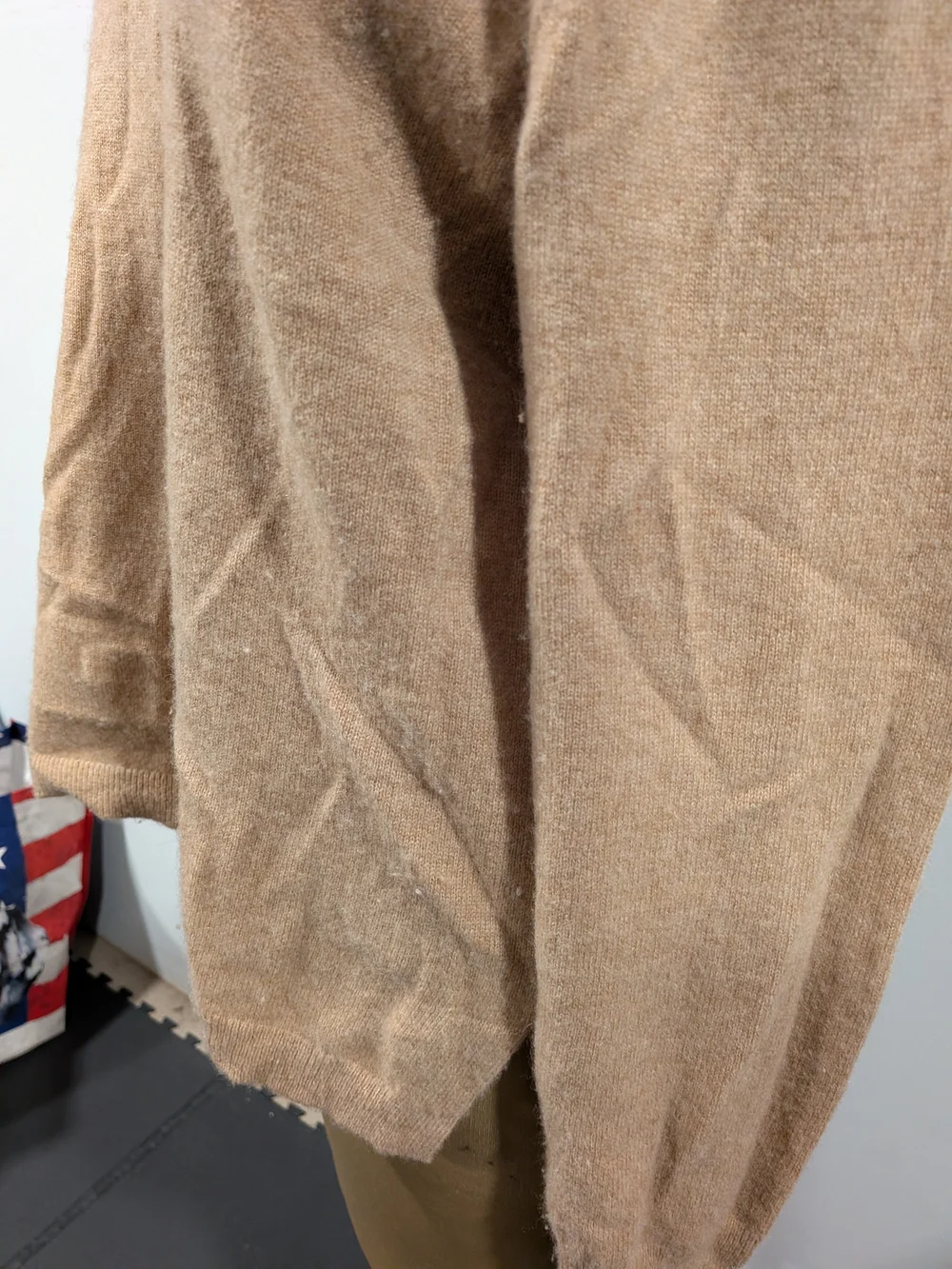 JCrew Cashmere Sweater in Camel